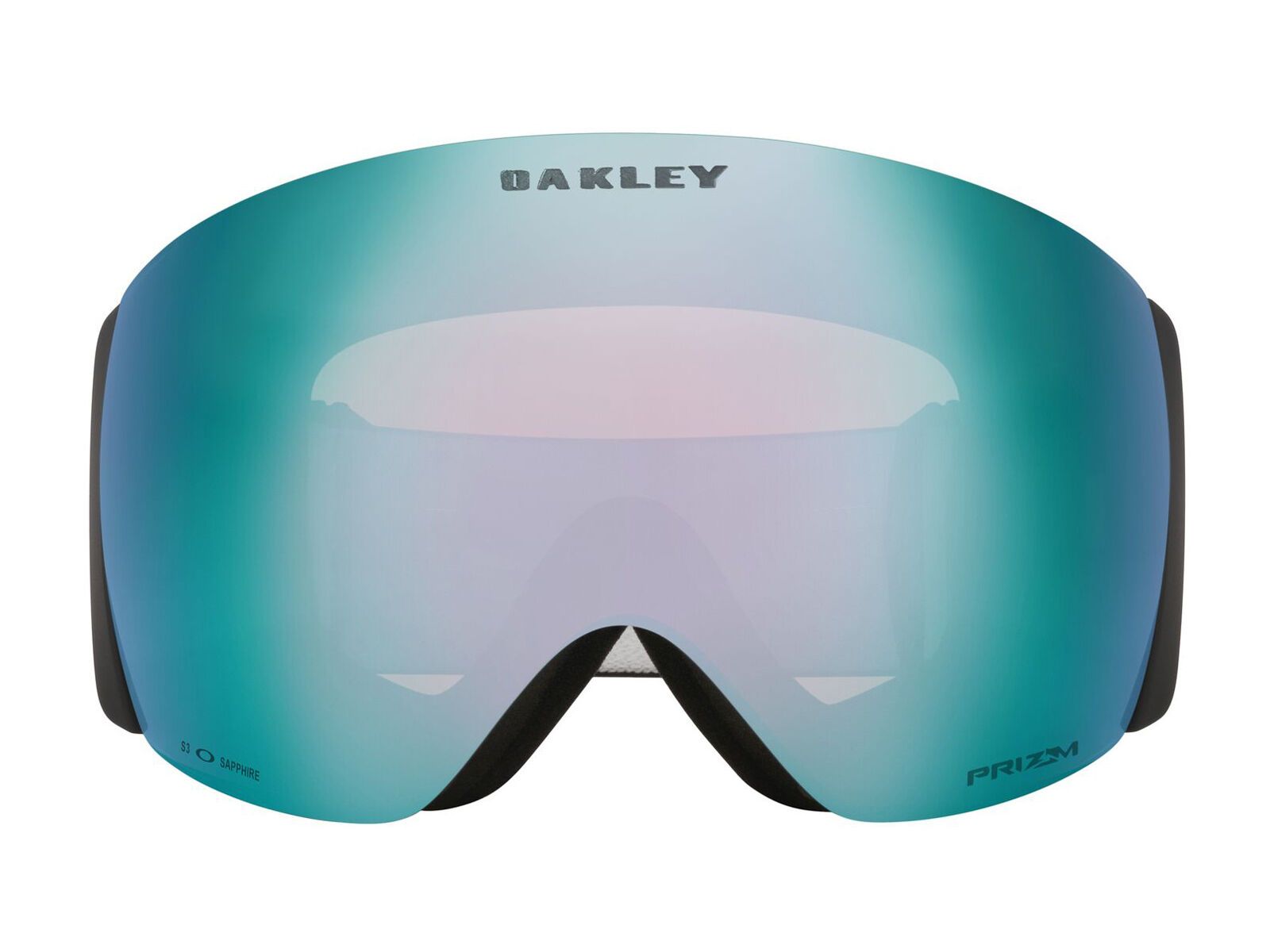Oakley Flight Deck Pro L, Prizm Snow Sapphire Iridium & Torch / matte black - Bild 3