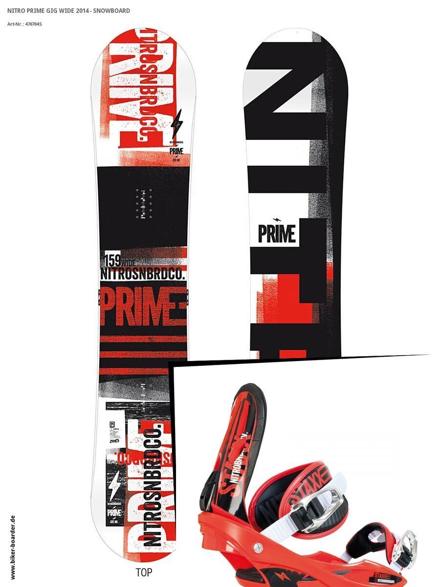 Set: Nitro Prime Gig Wide  +  Staxx (476858S) - Bild 1