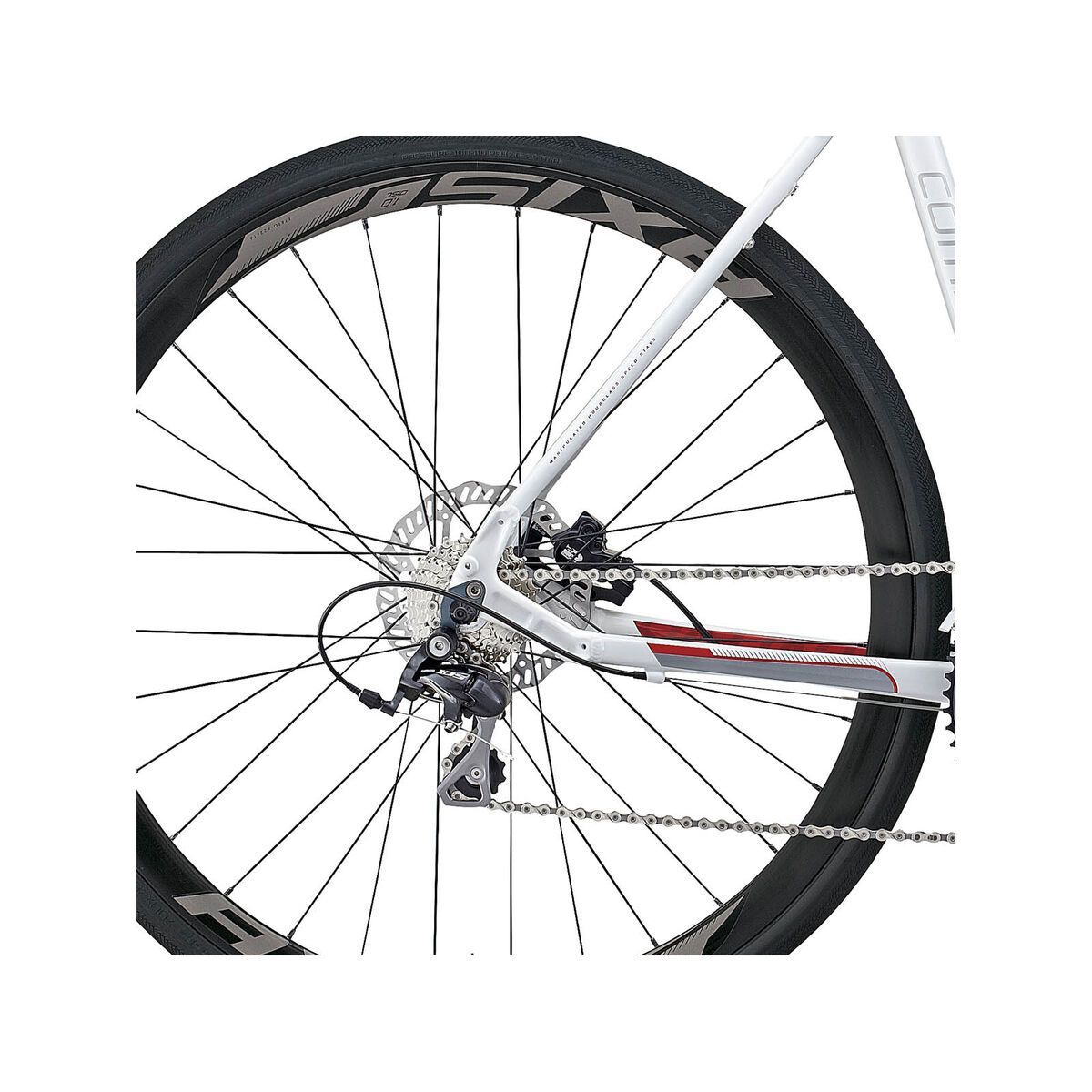 Specialized Sirrus Comp Disc, White/Grey/Red - Bild 4