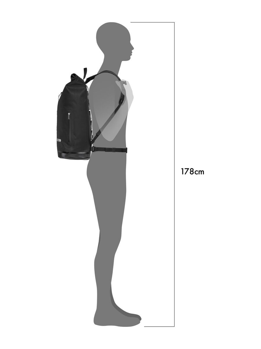 ORTLIEB Commuter-Daypack 27 L, black - Bild 7