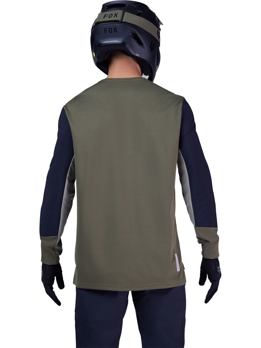 Fox Defend LS Jersey, olive green - Bild 4