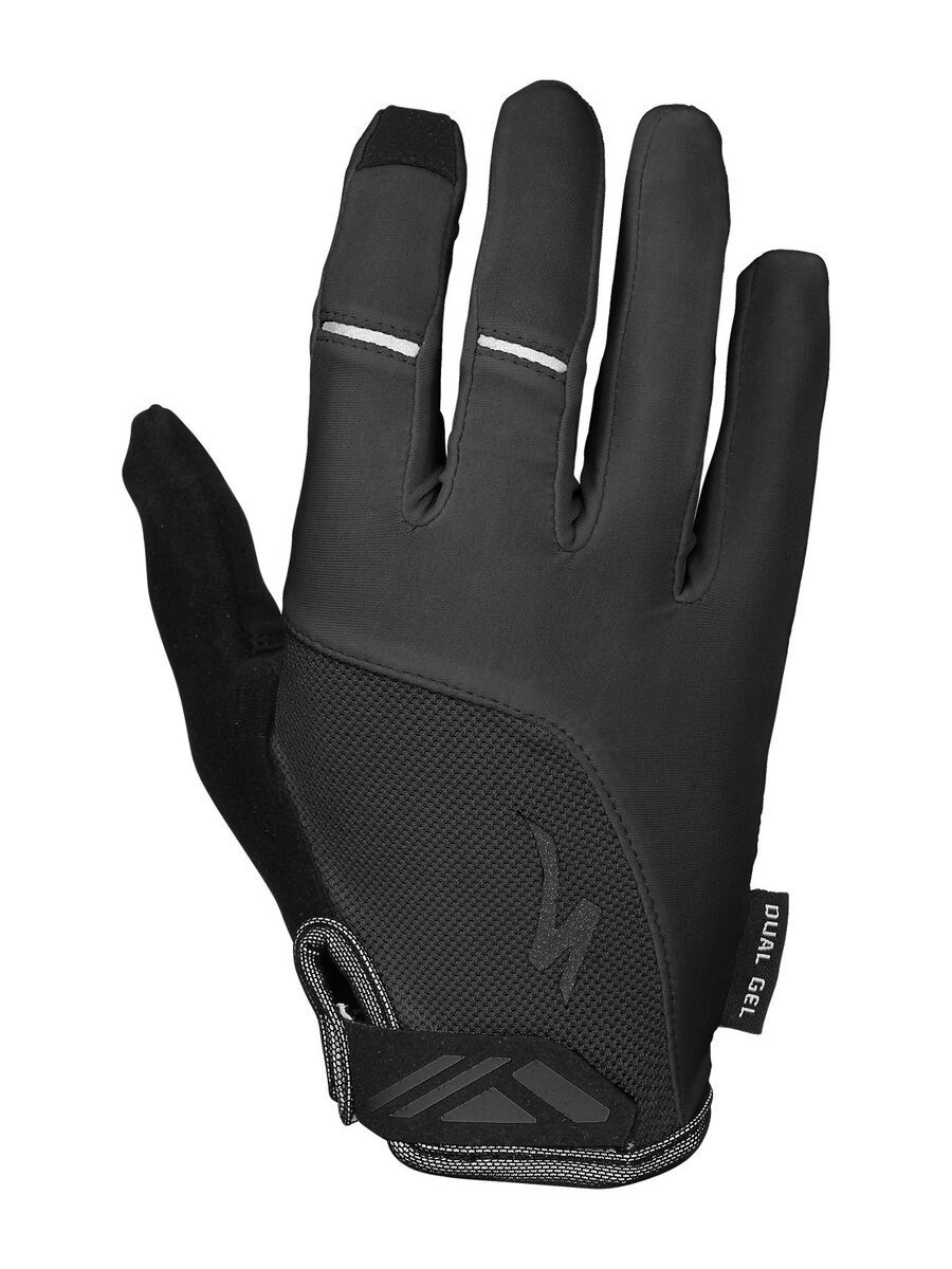 Specialized Women's Body Geometry Dual Gel Gloves Long Finger, black - Bild 1