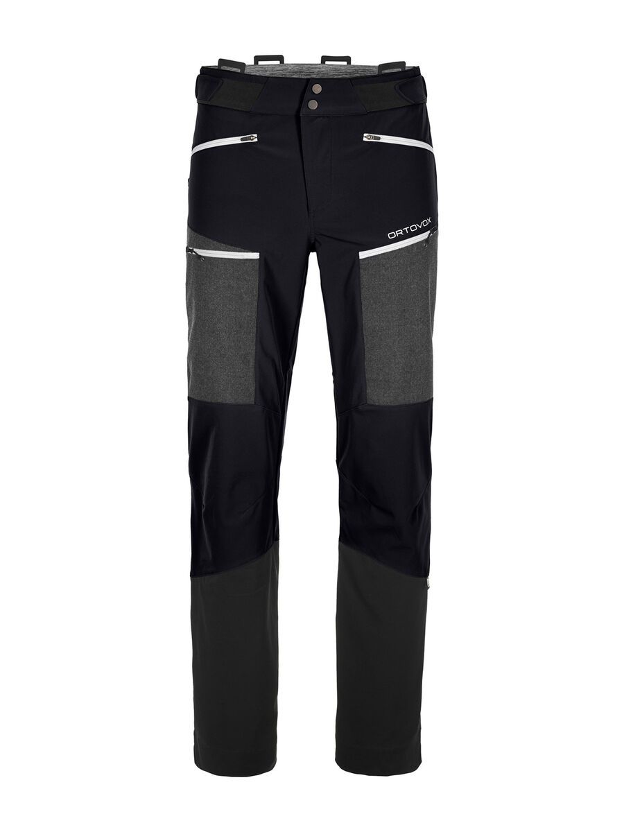 Ortovox Merino Naturtec Plus Pordoi Pants M, black raven - Bild 1