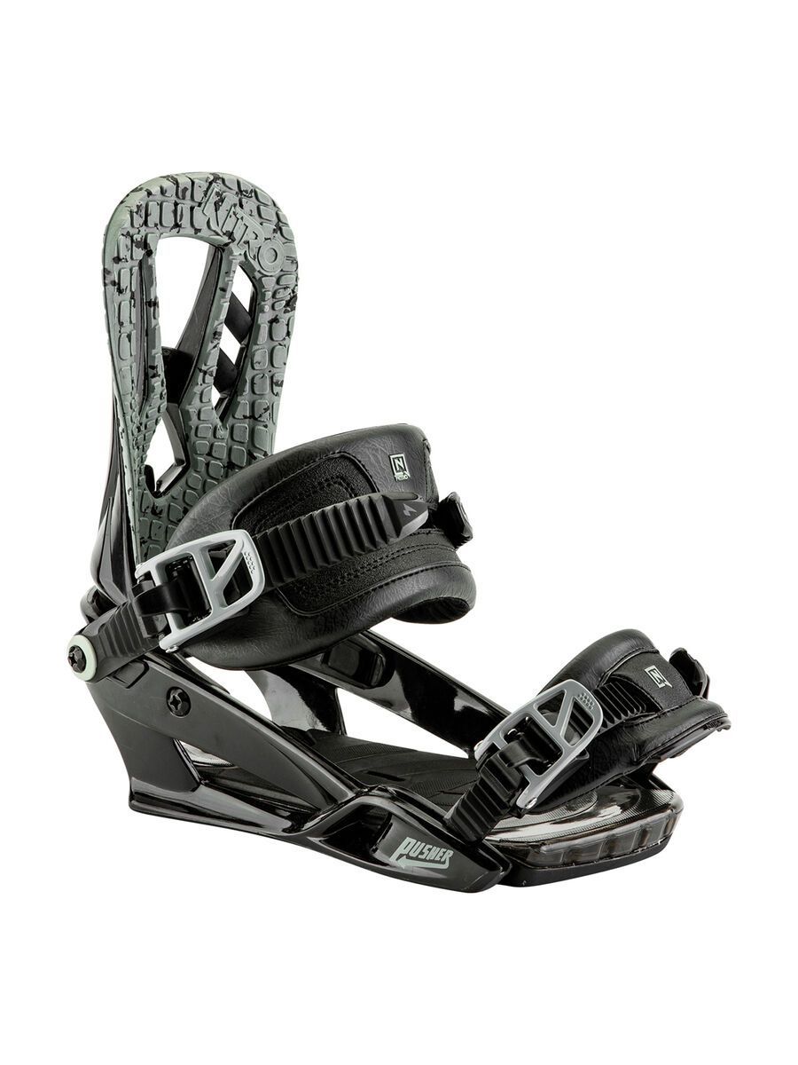 Set: Nitro Stance Wide 2017 + Nitro Pusher 2017, black - Snowboardset - Bild 3