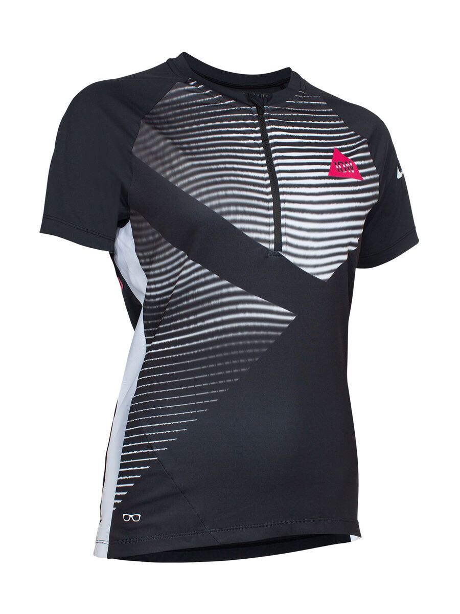 ION Tee Half Zip SS Traze AMP, black - Bild 1