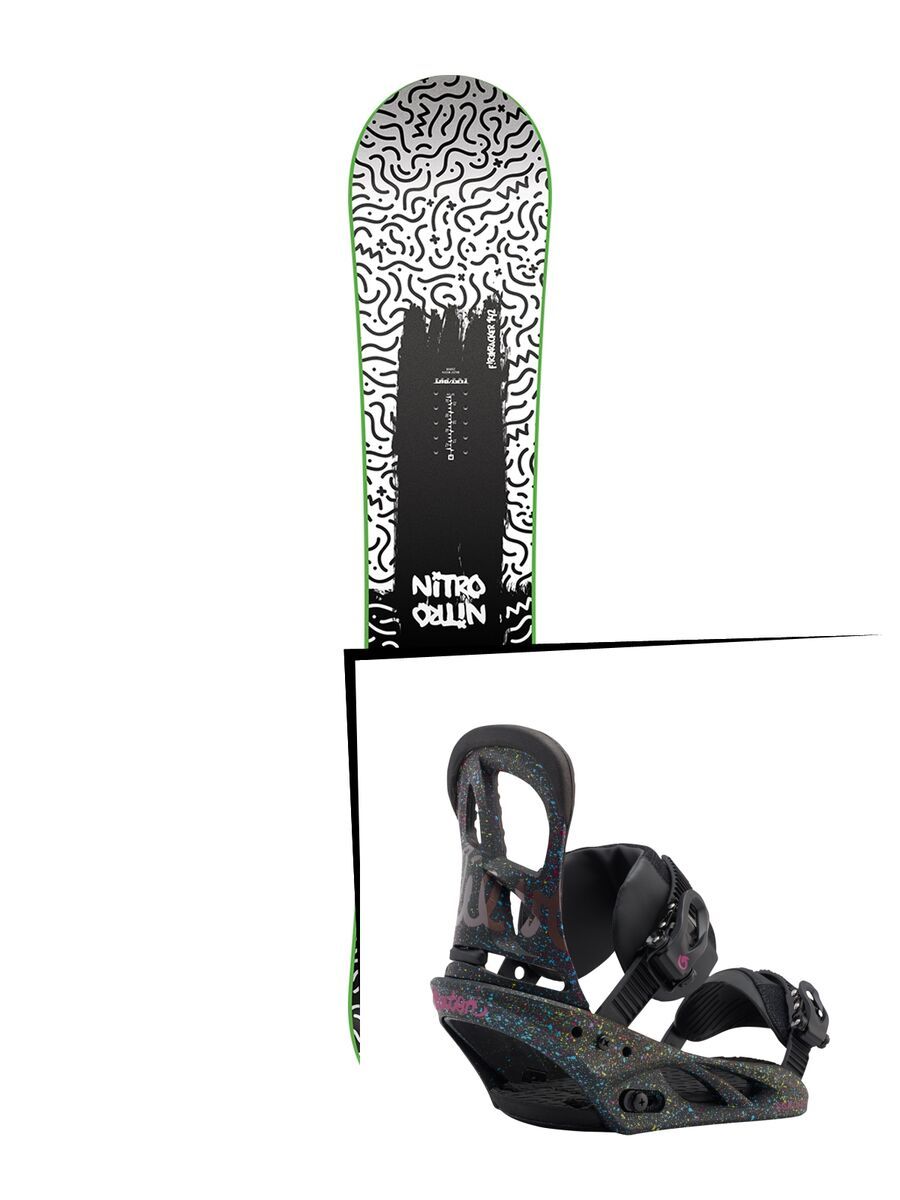 Set: Nitro Firekracker 2017 + Burton Scribe (1712911S) - Bild 1
