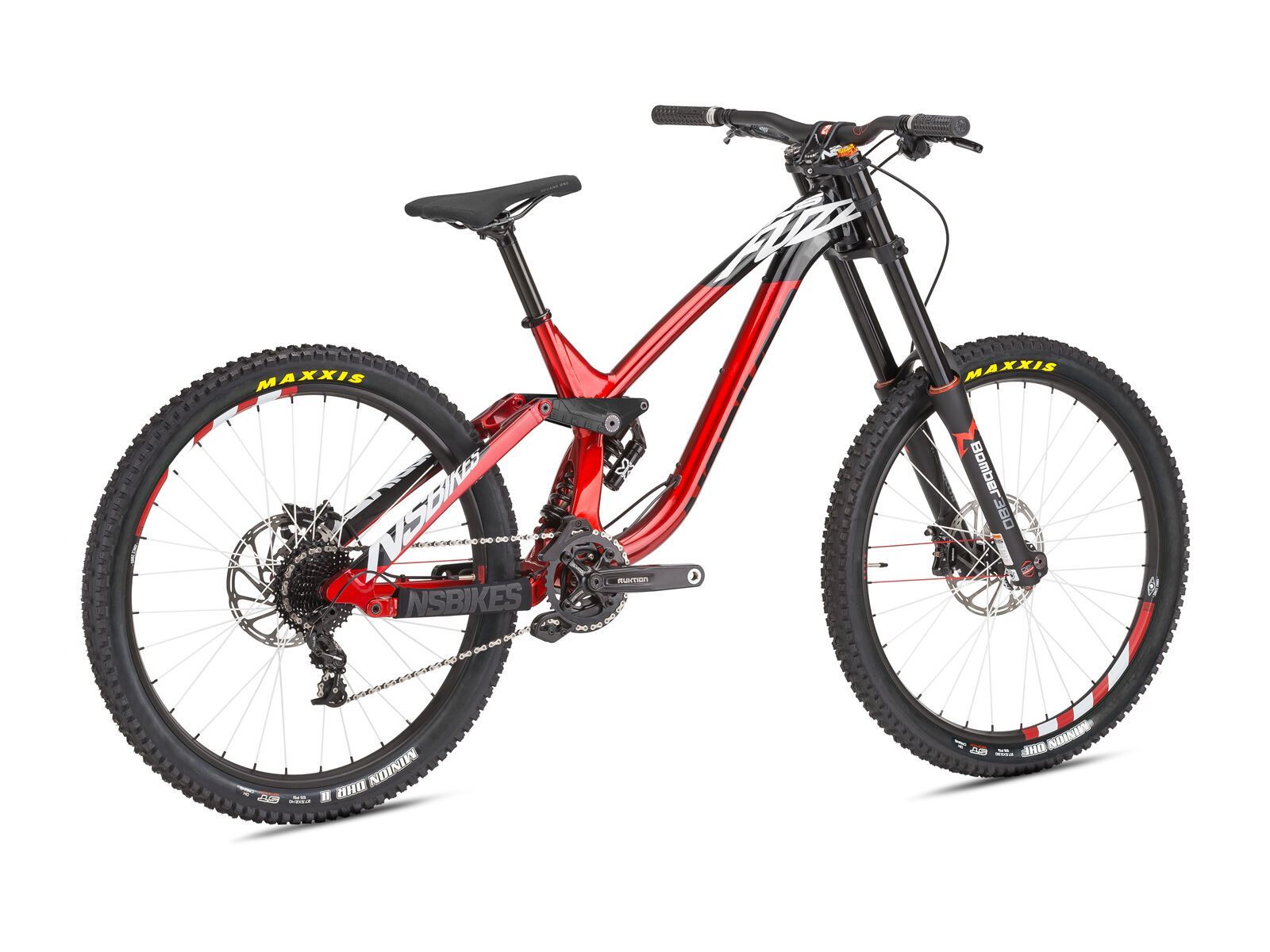NS Bikes Fuzz 2, trans red - Bild 4