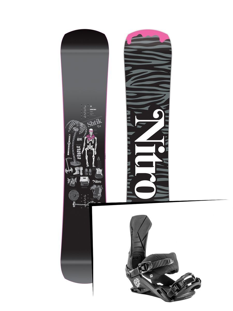 Set: Nitro SHtik 2019 + Nitro Team Nitro x drink water - Bild 1