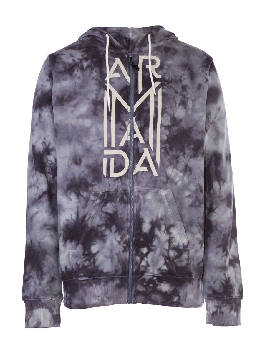 Armada West Zip Hoodie, black wash - Bild 1