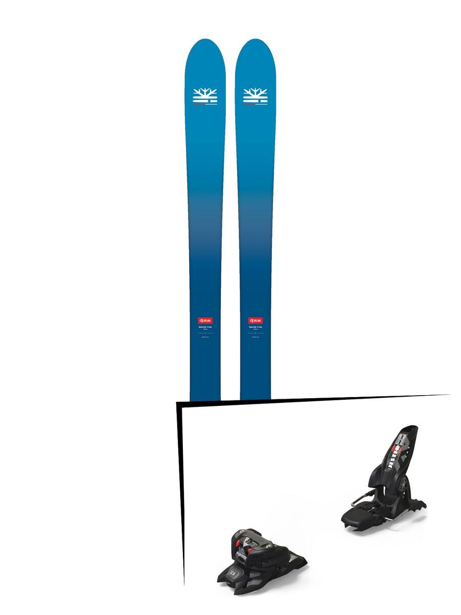 Set: DPS Skis Wailer F106 Foundation 2018 + Marker Jester 16 ID black - Bild 1