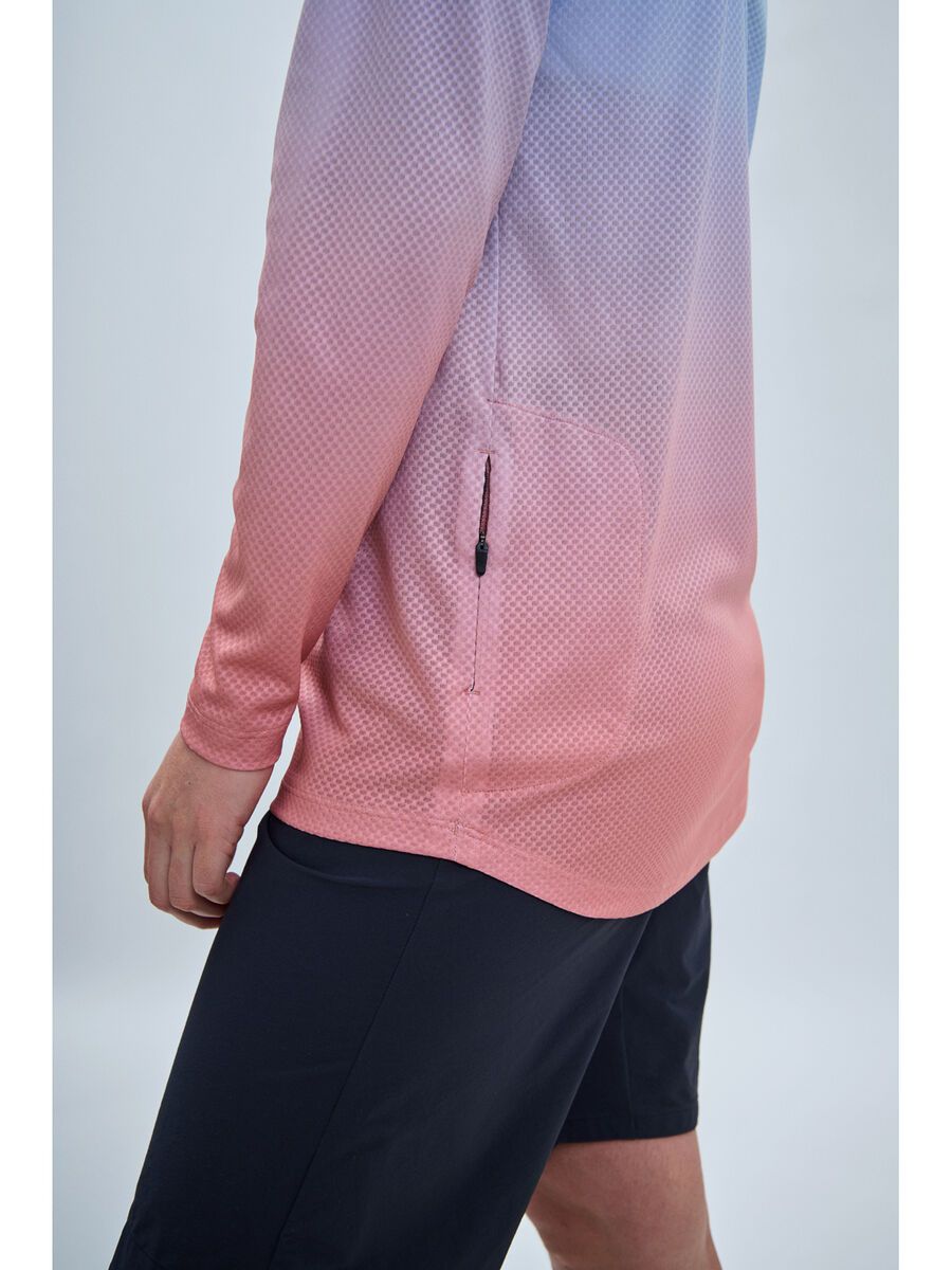 POC W's Essential MTB Lite LS Jersey, gradient rock salt - Bild 6