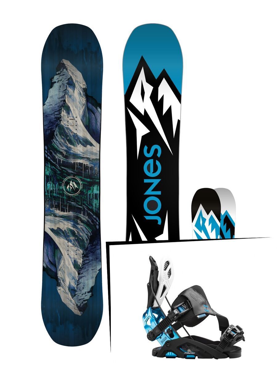 Set: Jones Mountain Twin 2017 + Flow Fuse-GT Hybrid (1513136S) - Bild 1