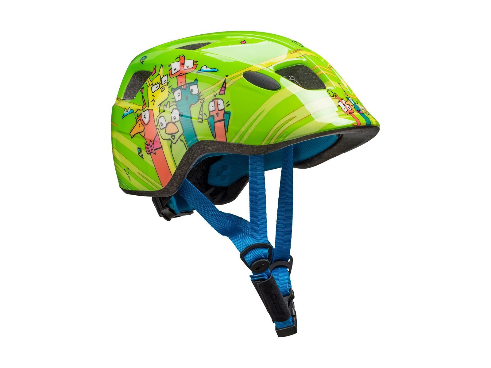 Cube Helm Pebble, green friends - Bild 1