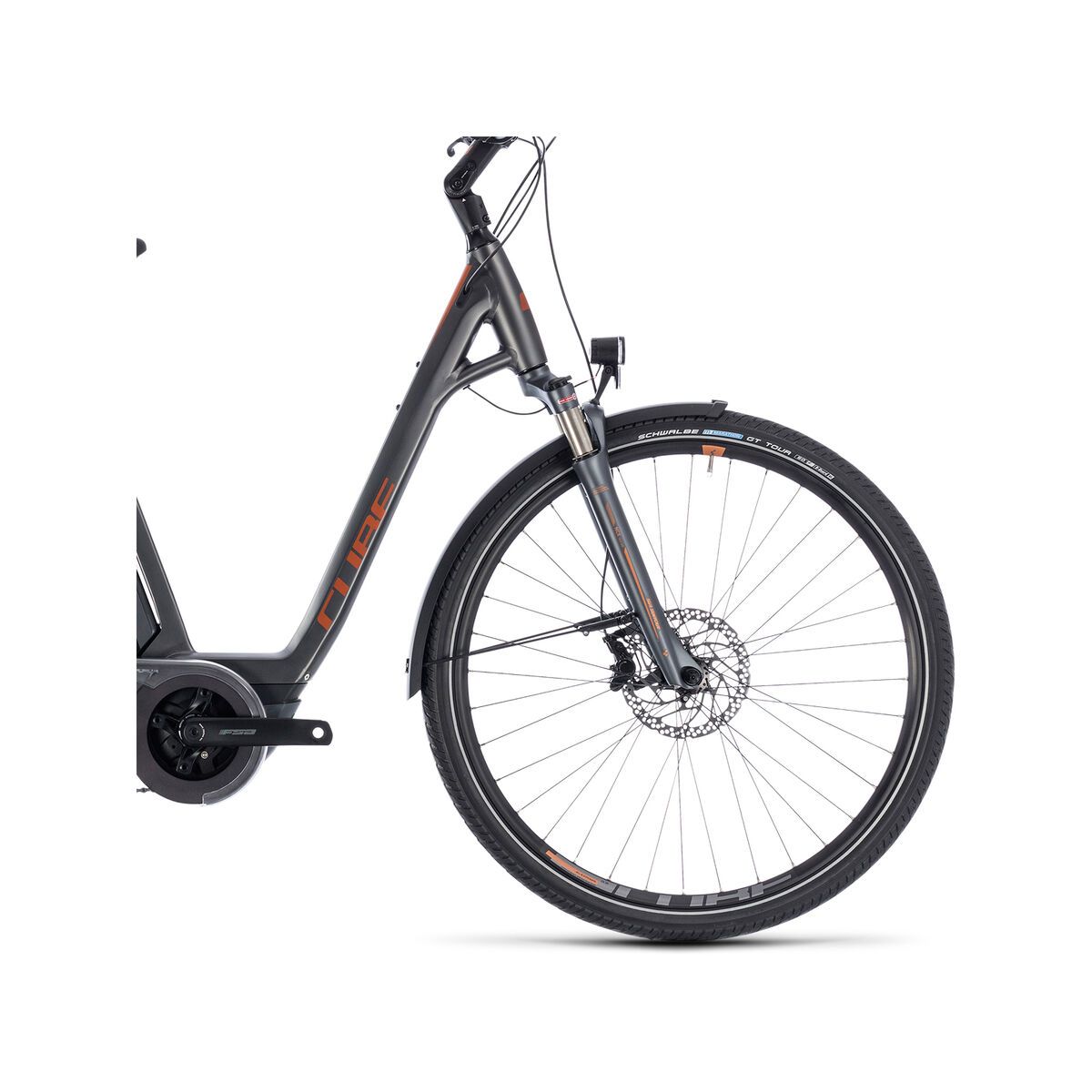 Cube Town Hybrid Sport Pro 500 Easy Entry, grey´n´copper - Bild 3