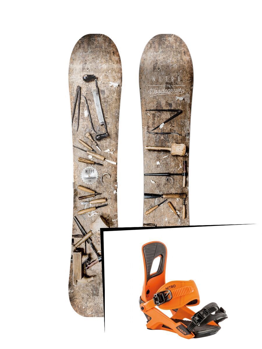 Set: Nitro Woodcarver 2019 + Nitro Rambler OJ - Bild 1