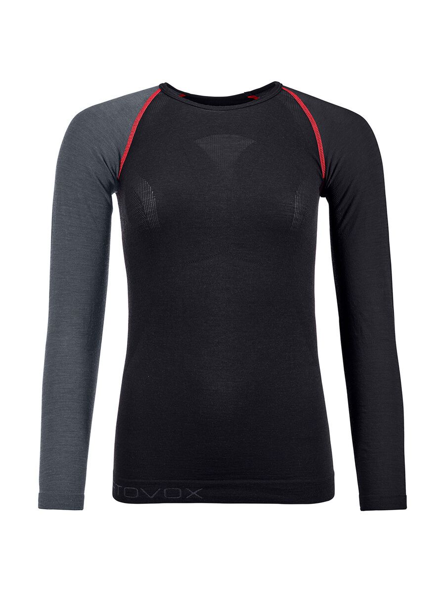 Ortovox 120 Merino Comp Light Long Sleeve W, black raven - Bild 1