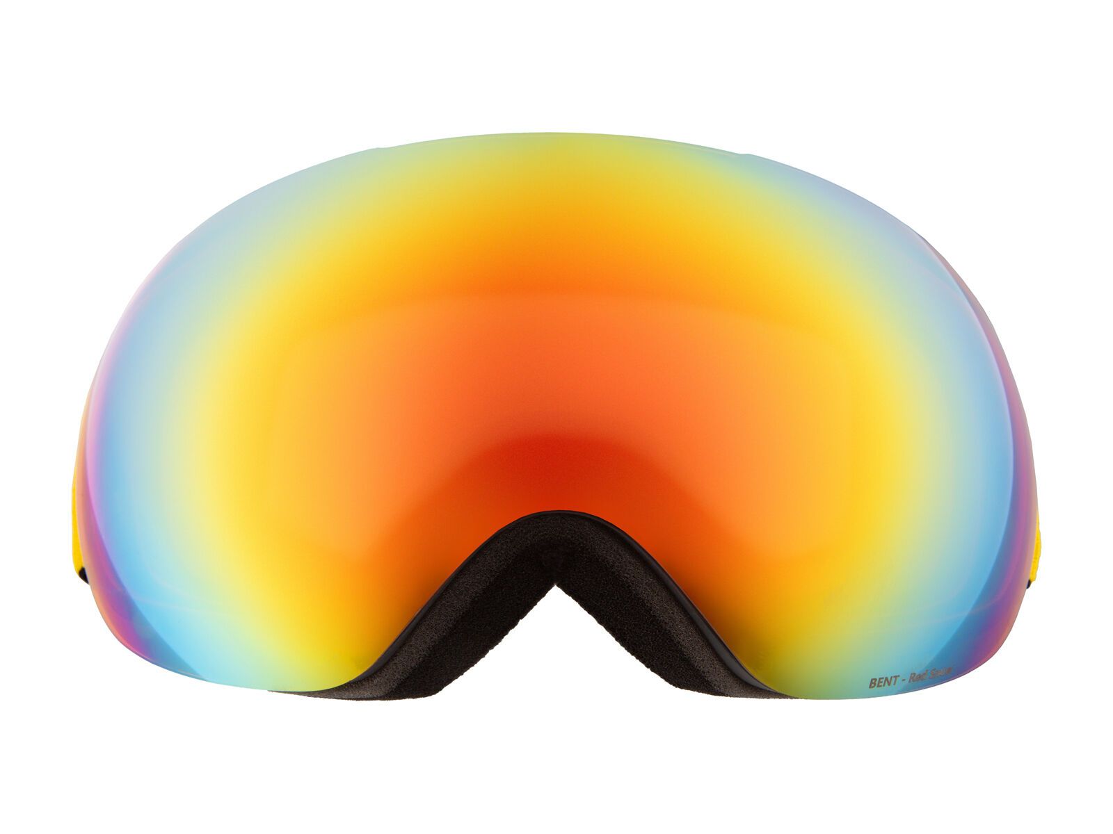 Red Bull Spect Eyewear Bent, Orange-Red Mirror / matt black - Bild 2
