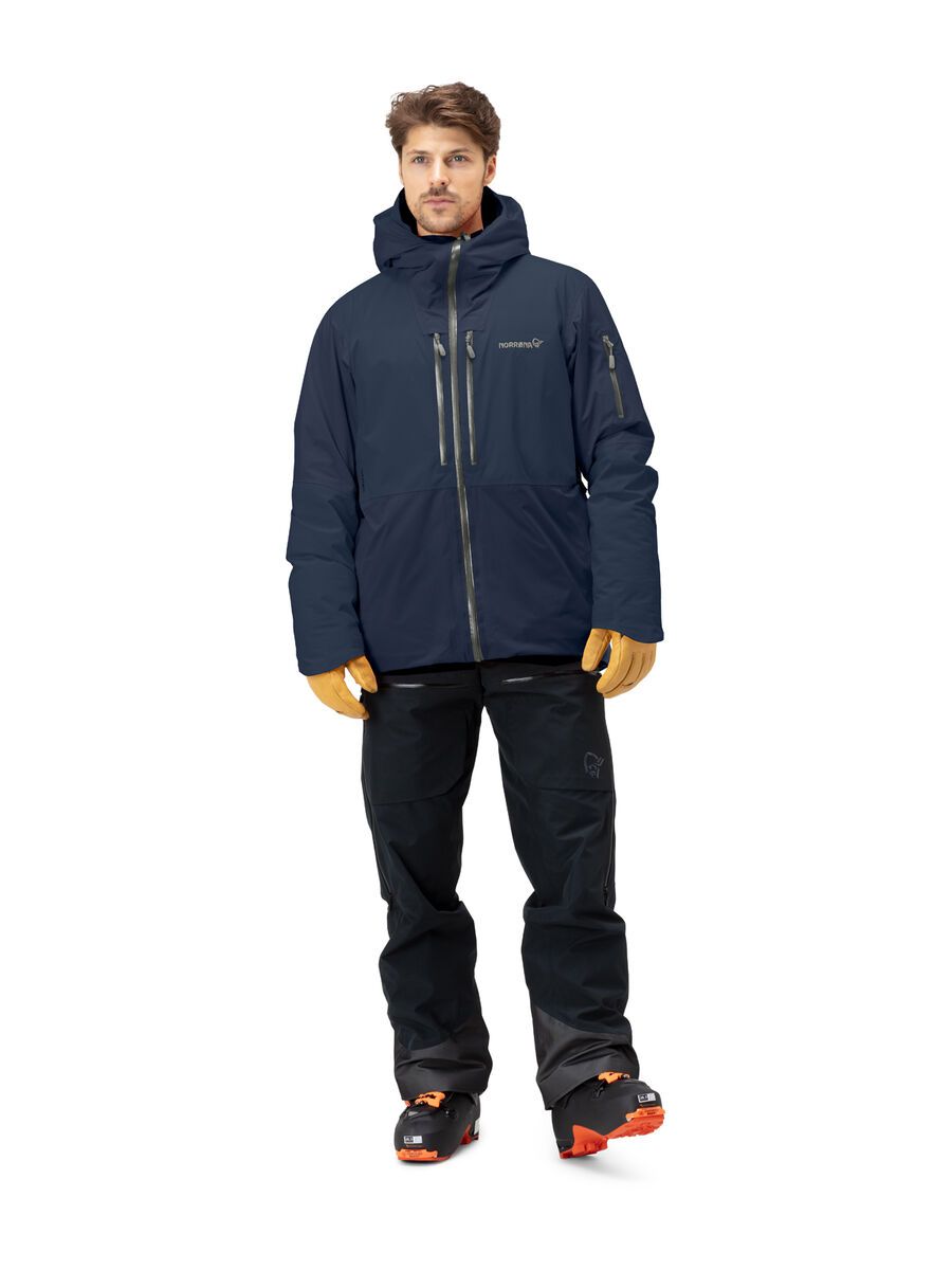 Norrona lofoten Gore-Tex Thermo80 Jacket M's, indigo night - Bild 3