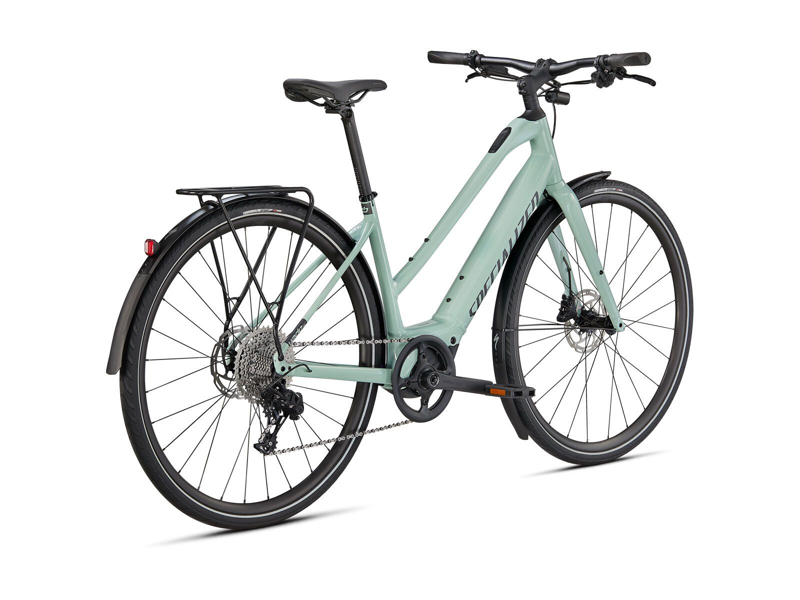 Specialized Turbo Vado SL 4.0 Step-Through EQ, white sage/black reflective - Bild 3