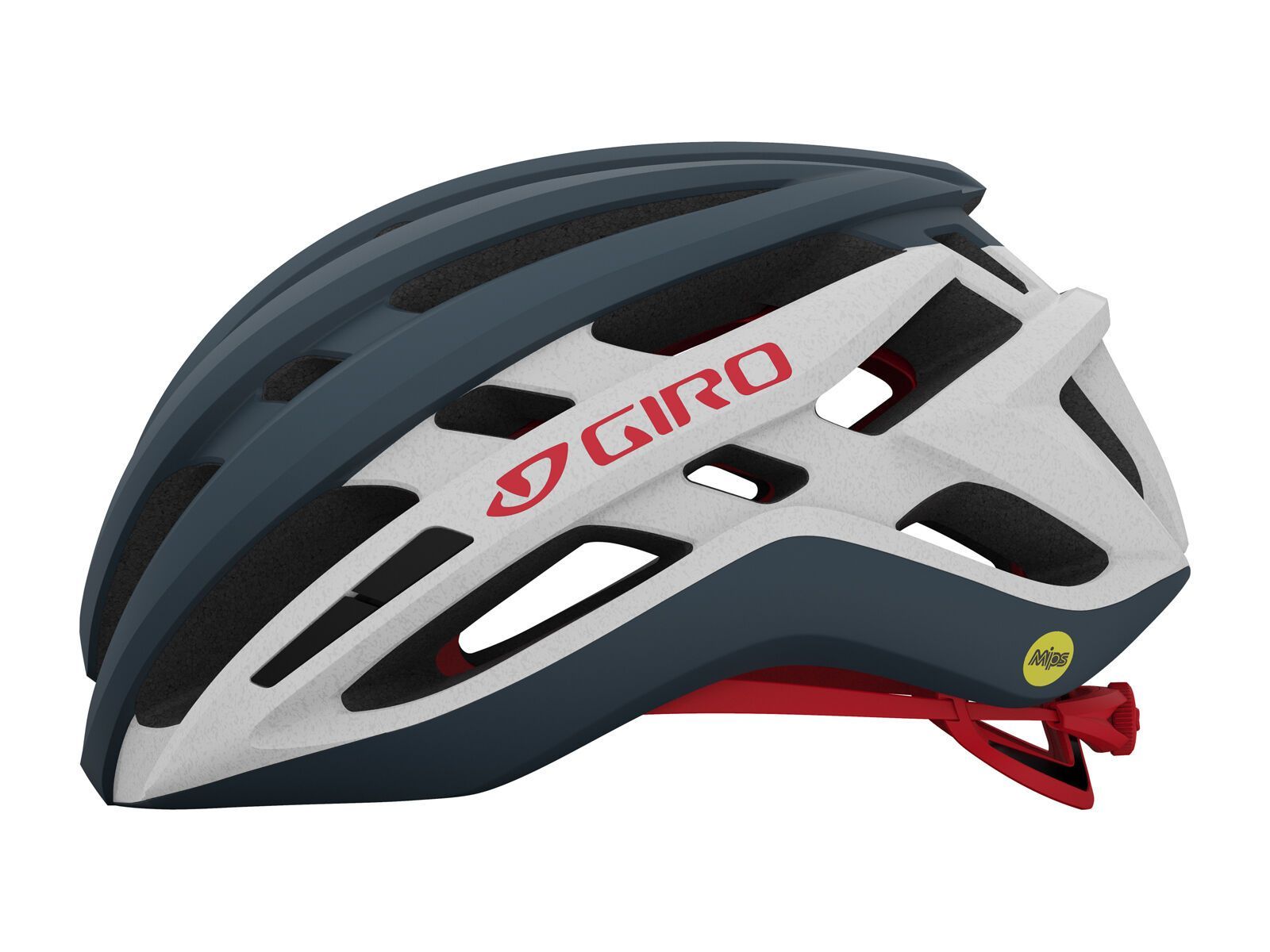 Giro Agilis MIPS, matte portaro grey/white/red - Bild 3