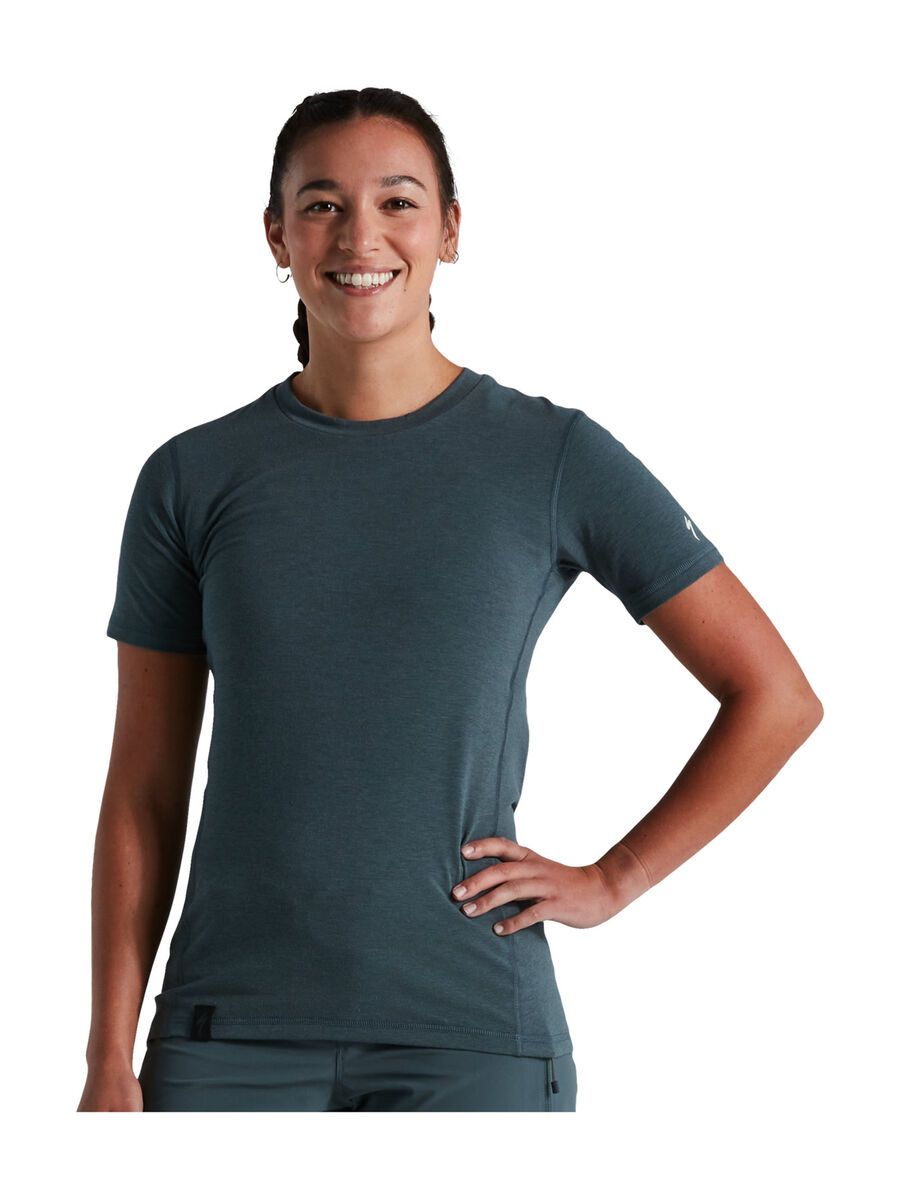 Specialized Women's Trail Shortsleeve Jersey, cast battleship - Bild 1