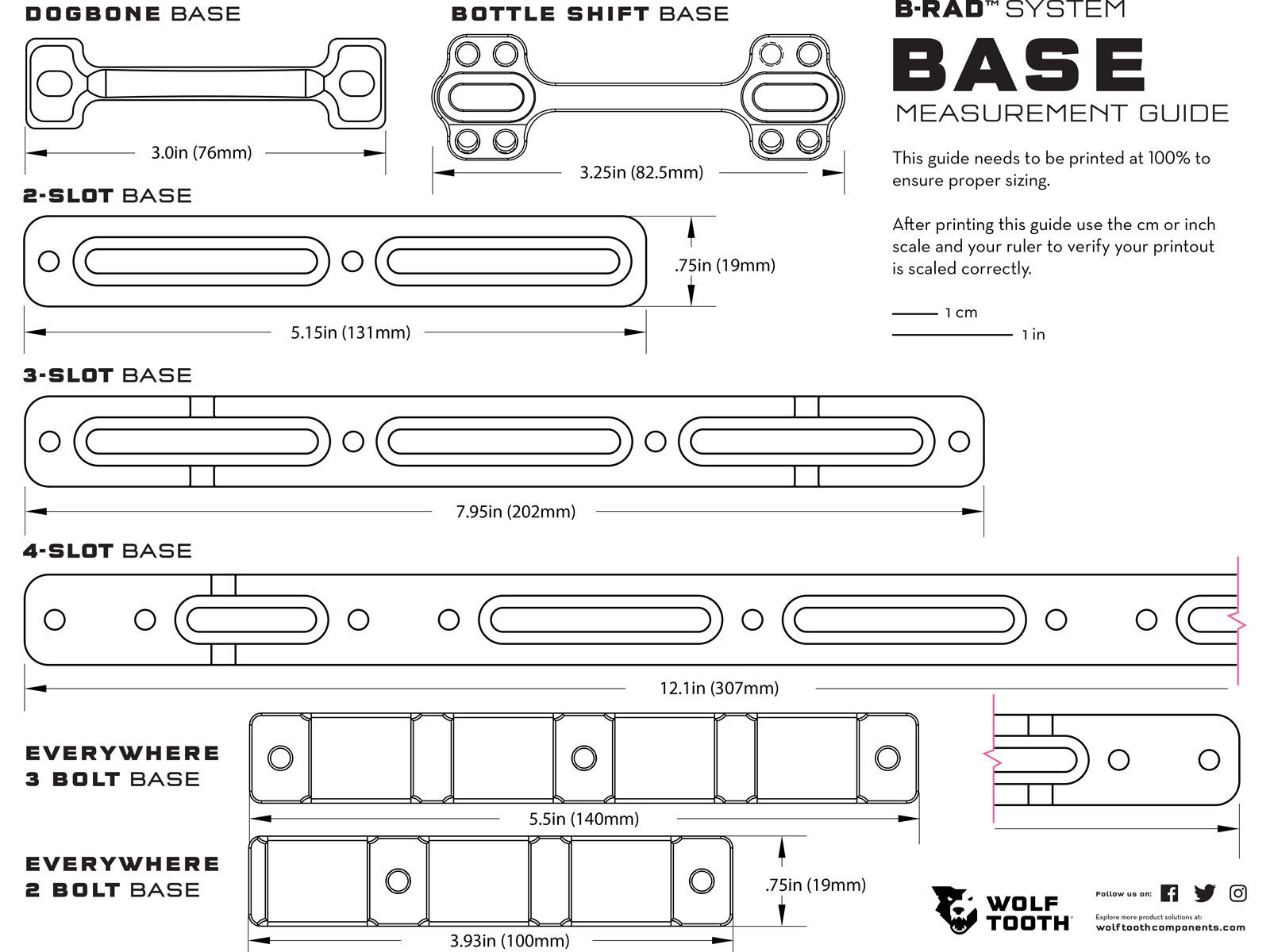 Wolf Tooth B-RAD Everywhere Base - 3 Bolt, black - Bild 4
