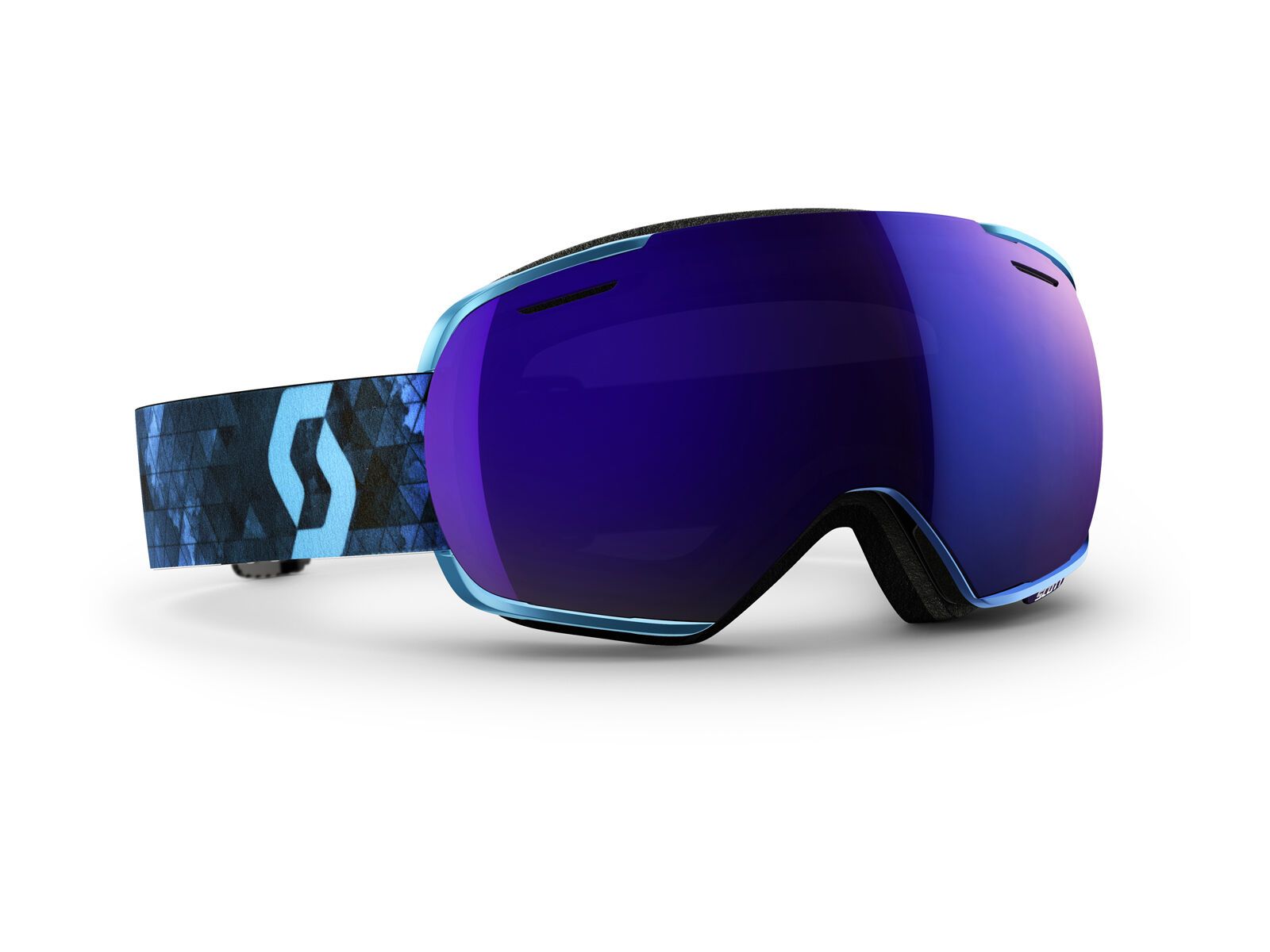 Scott Linx + Spare Lens, ink blue/solar blue chrome - Bild 1