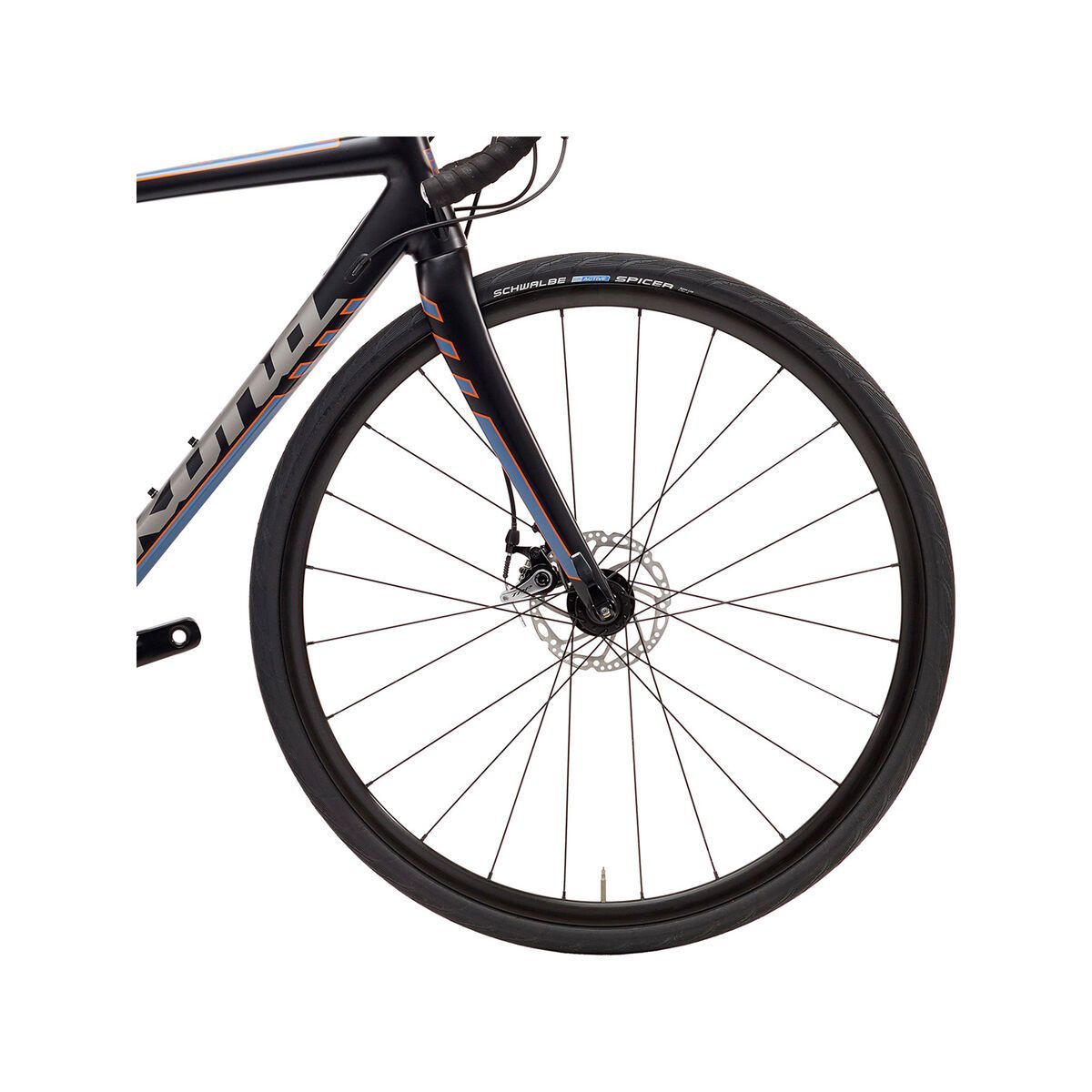Kona Esatto Disc, matt black/silver/blue/orange - Bild 2