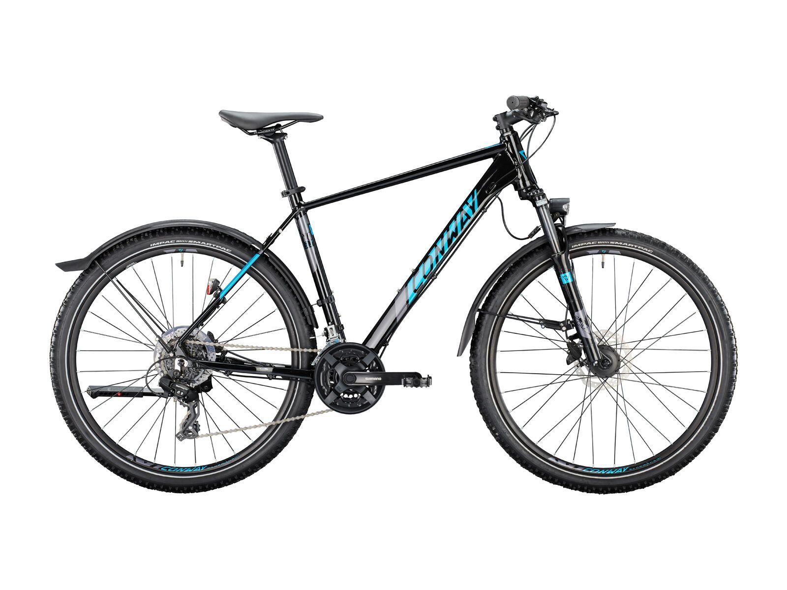 Conway MC 3.7, black metallic/ turquoise metallic - Bild 1