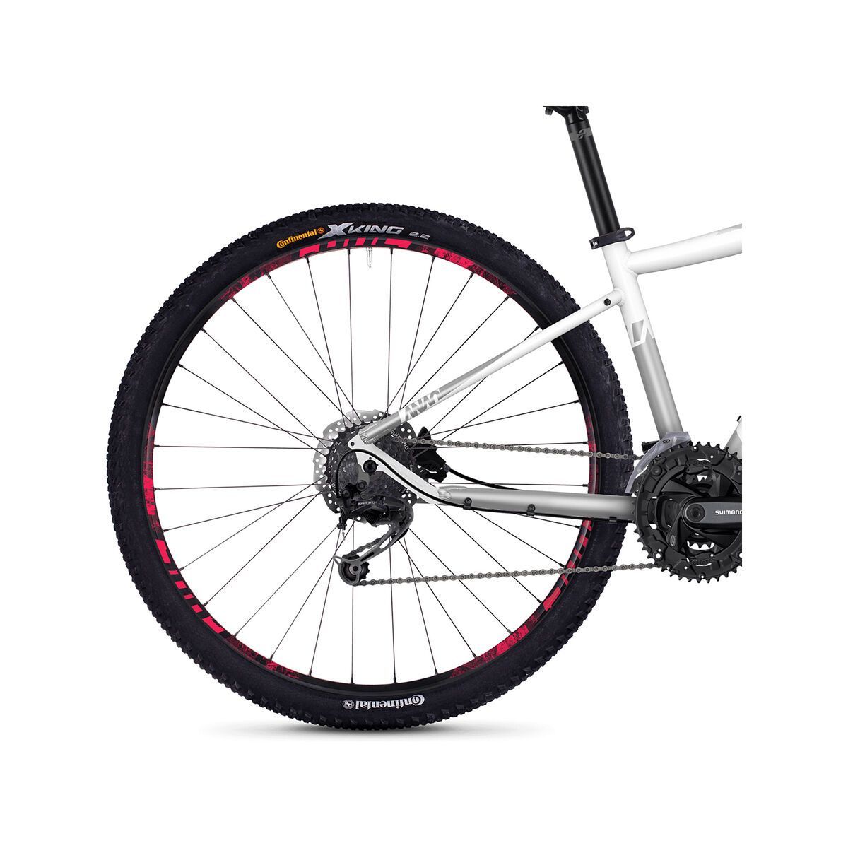 Ghost Lanao 4.9 AL, star white/silver gray/neon pink - Bild 4