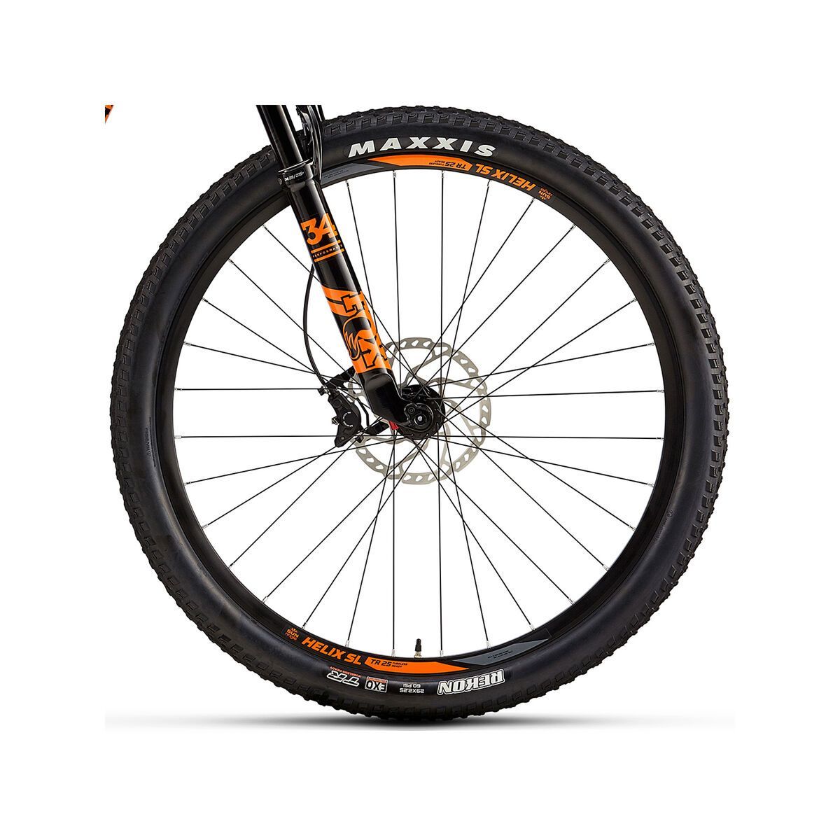 Rocky Mountain Element Carbon 50, fox racing orange/the man in black - Bild 4