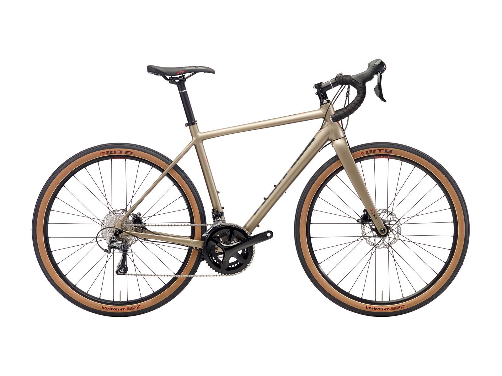 Kona Rove NRB DL, matt metallic sand w/ charcoal & red decals - Bild 1