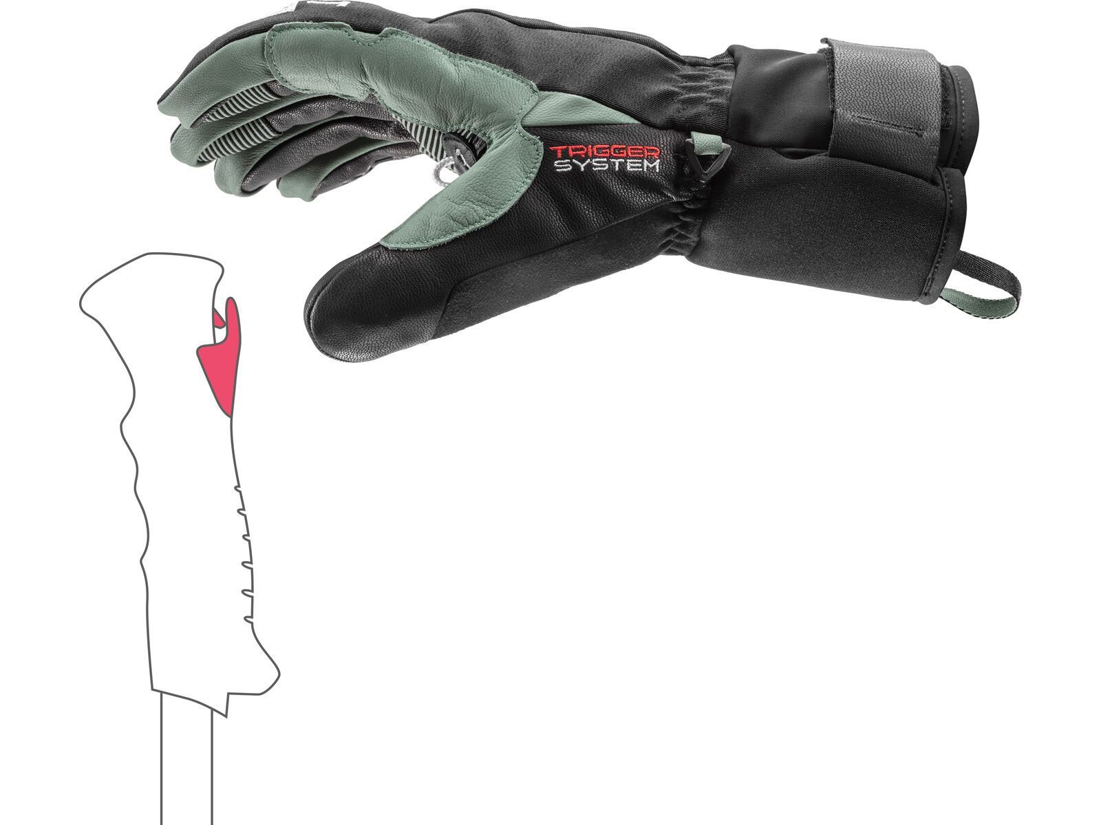 Leki Argus Thermo 3D, black/dusty green - Bild 5