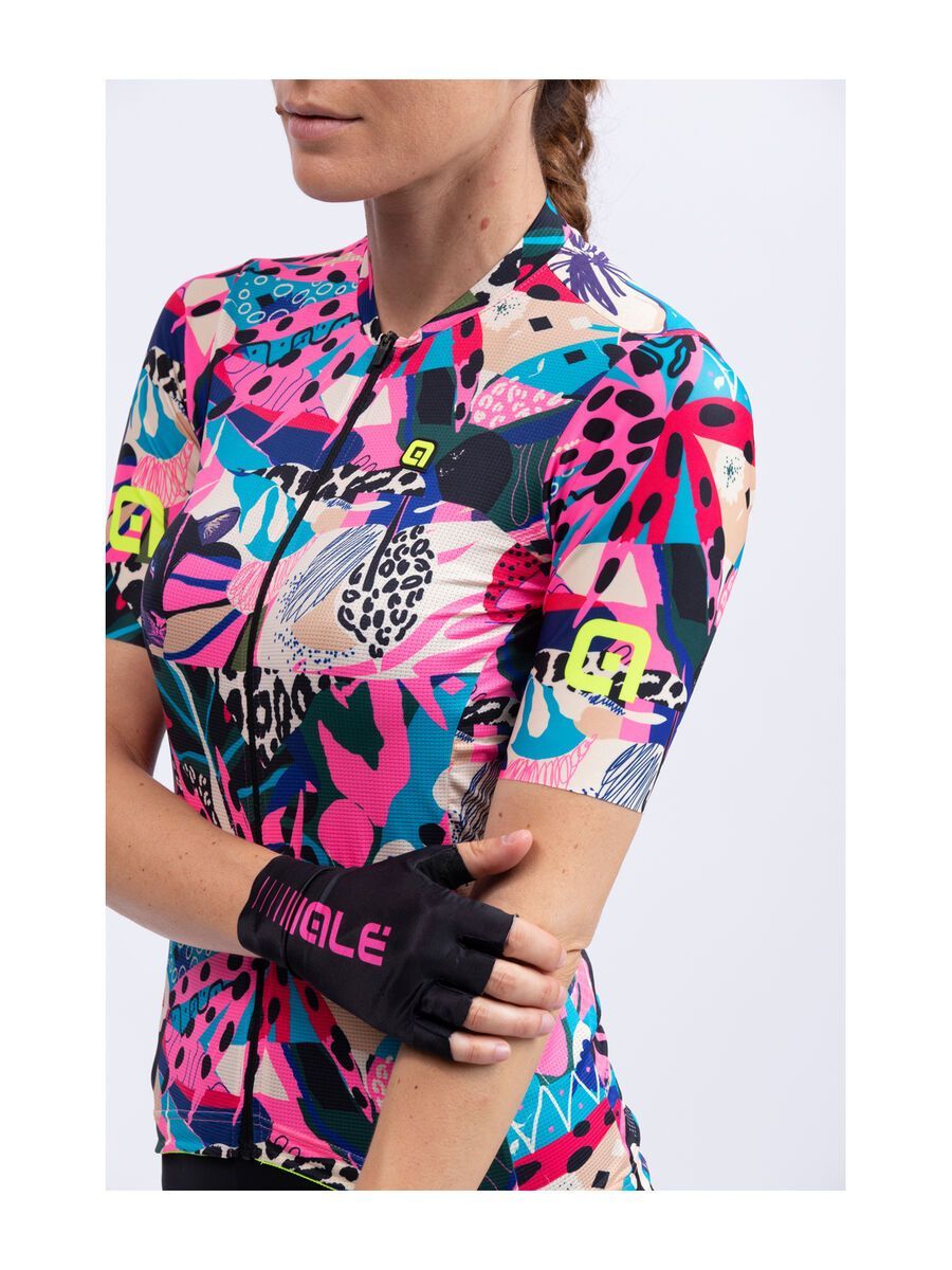 Ale PR-R Kenya Short Sleeve Lady Jersey, fluo pink - Bild 3