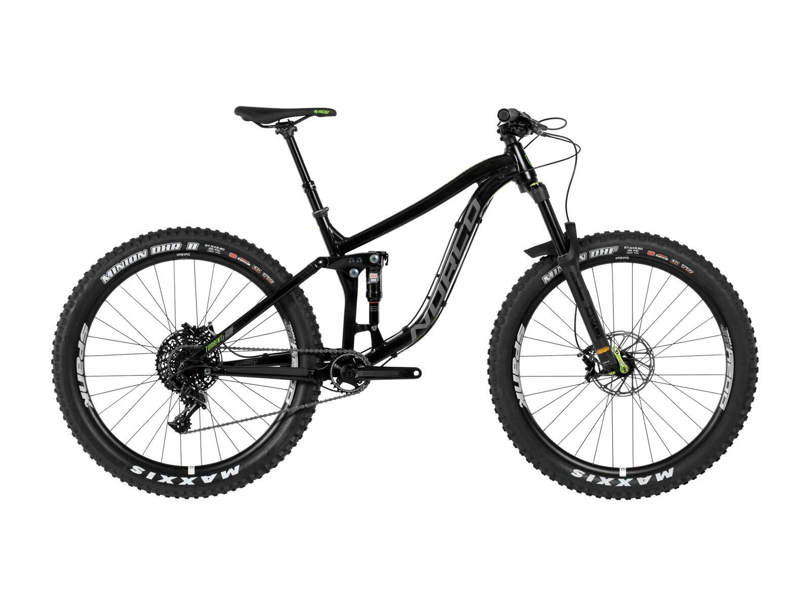 Norco Torrent FS+ 7.1, black/grey/green - Bild 1