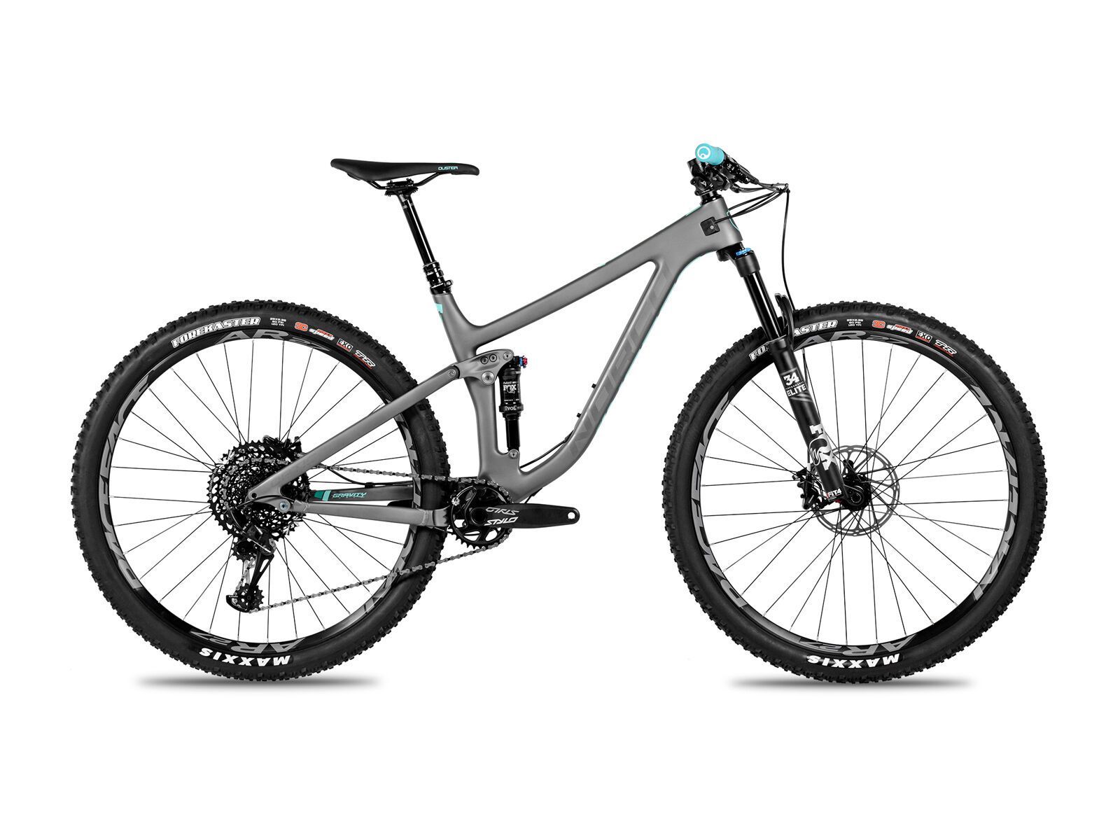 Norco Optic C 2 27.5, black/grey/teal - Bild 1