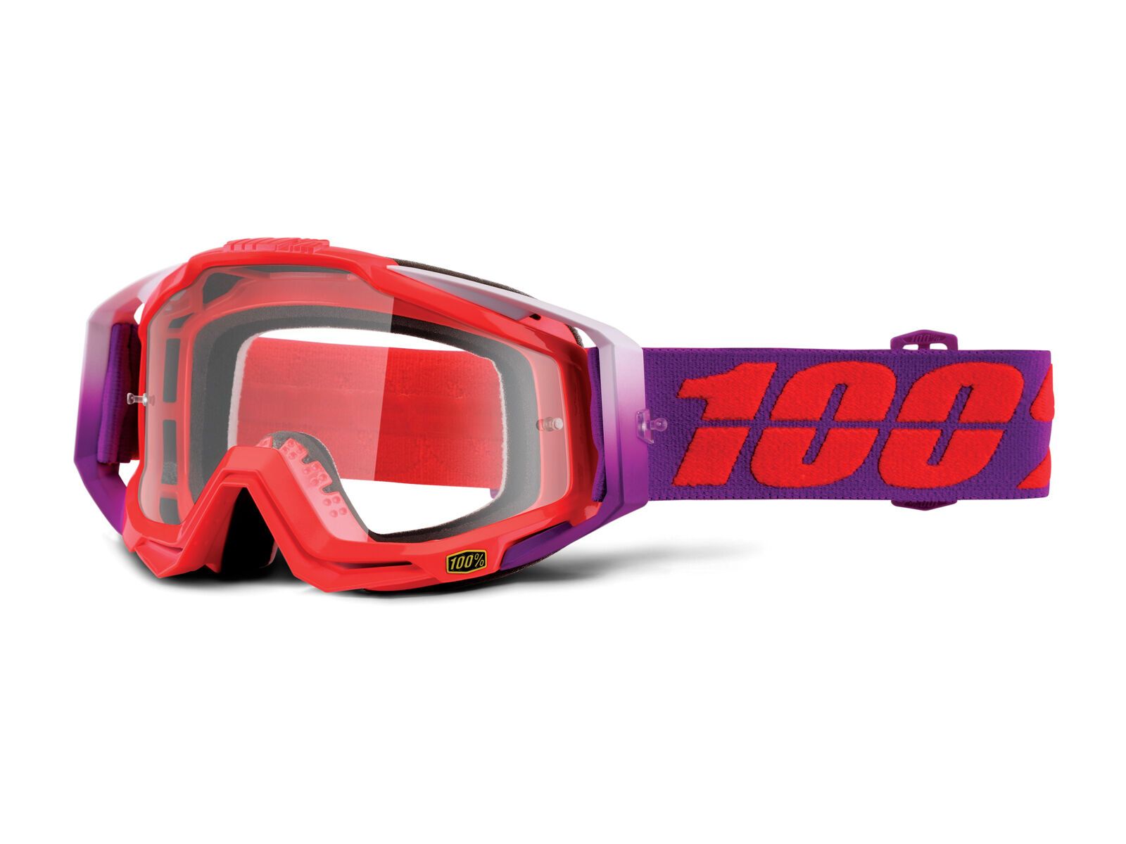 100% Racecraft, watermelon/Lens: clear - Bild 1