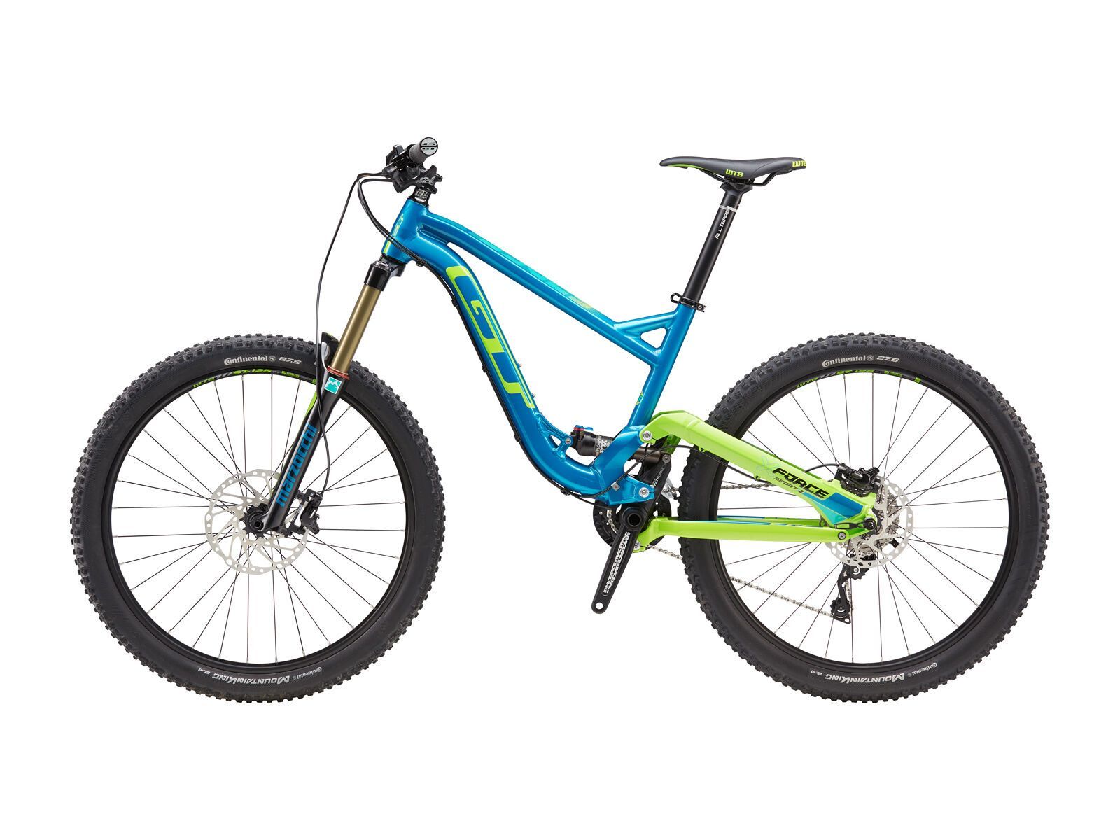 GT Force X Sport 27.5, mustang teal/slime lime - Bild 2