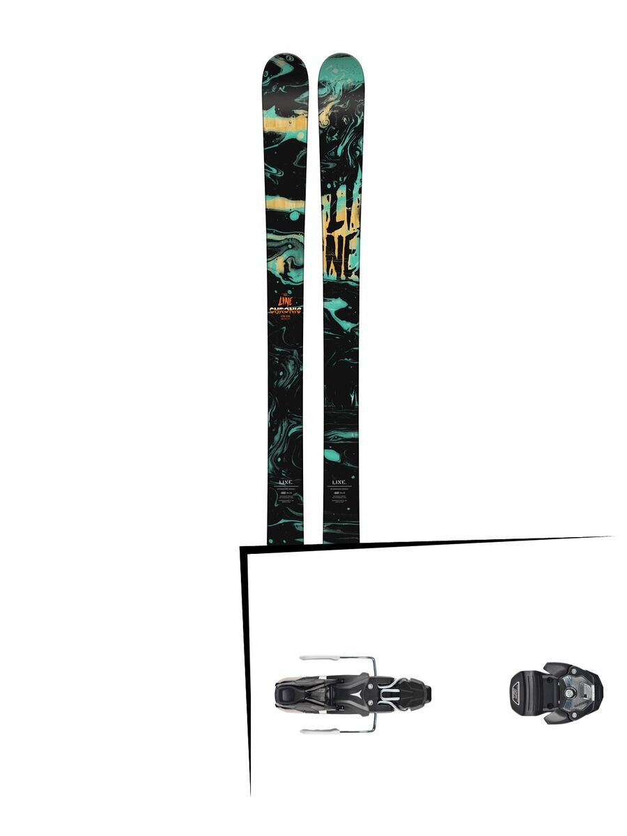 Set: Line Chronic 2018 + Atomic Warden MNC 11 black/black - Bild 1