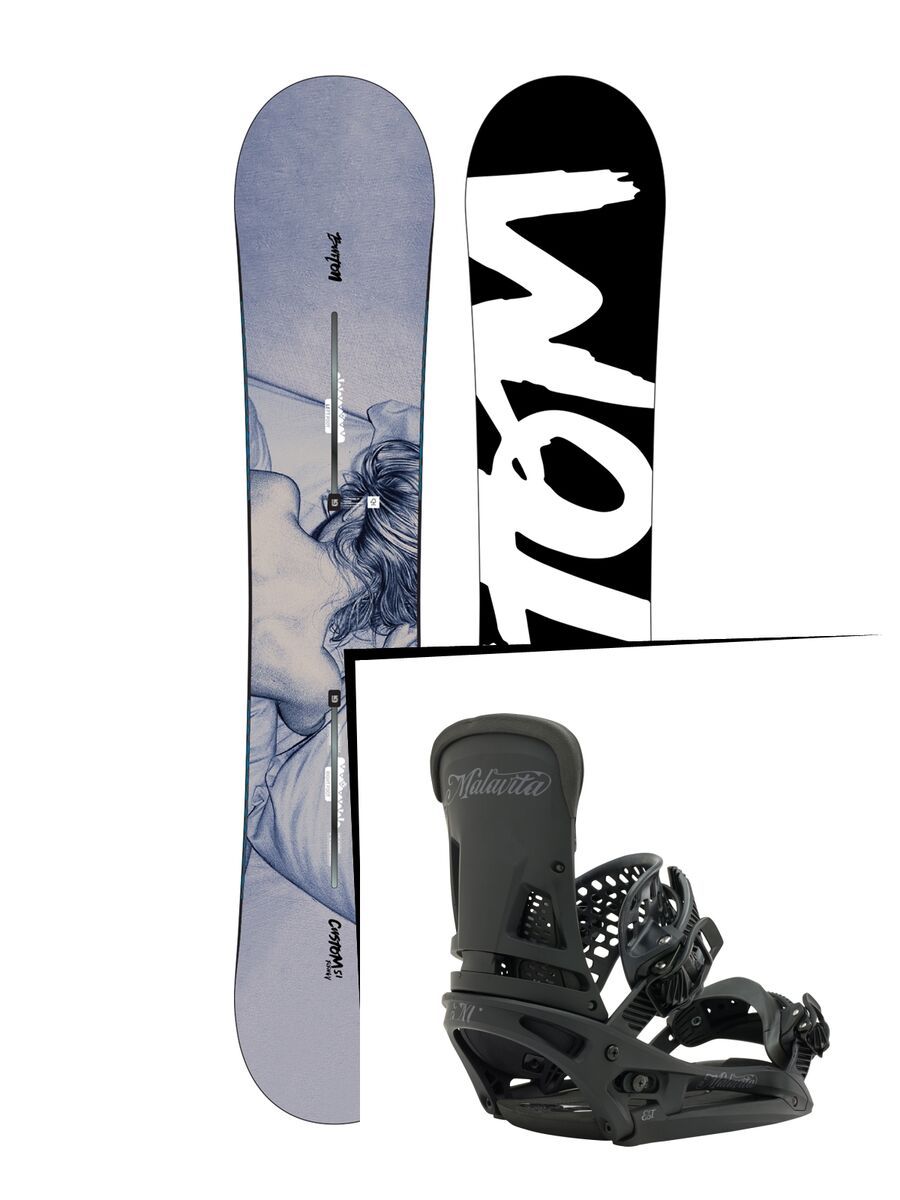 Burton Set: Custom Twin Flying V 2016 + Burton Malavita EST - Bild 1