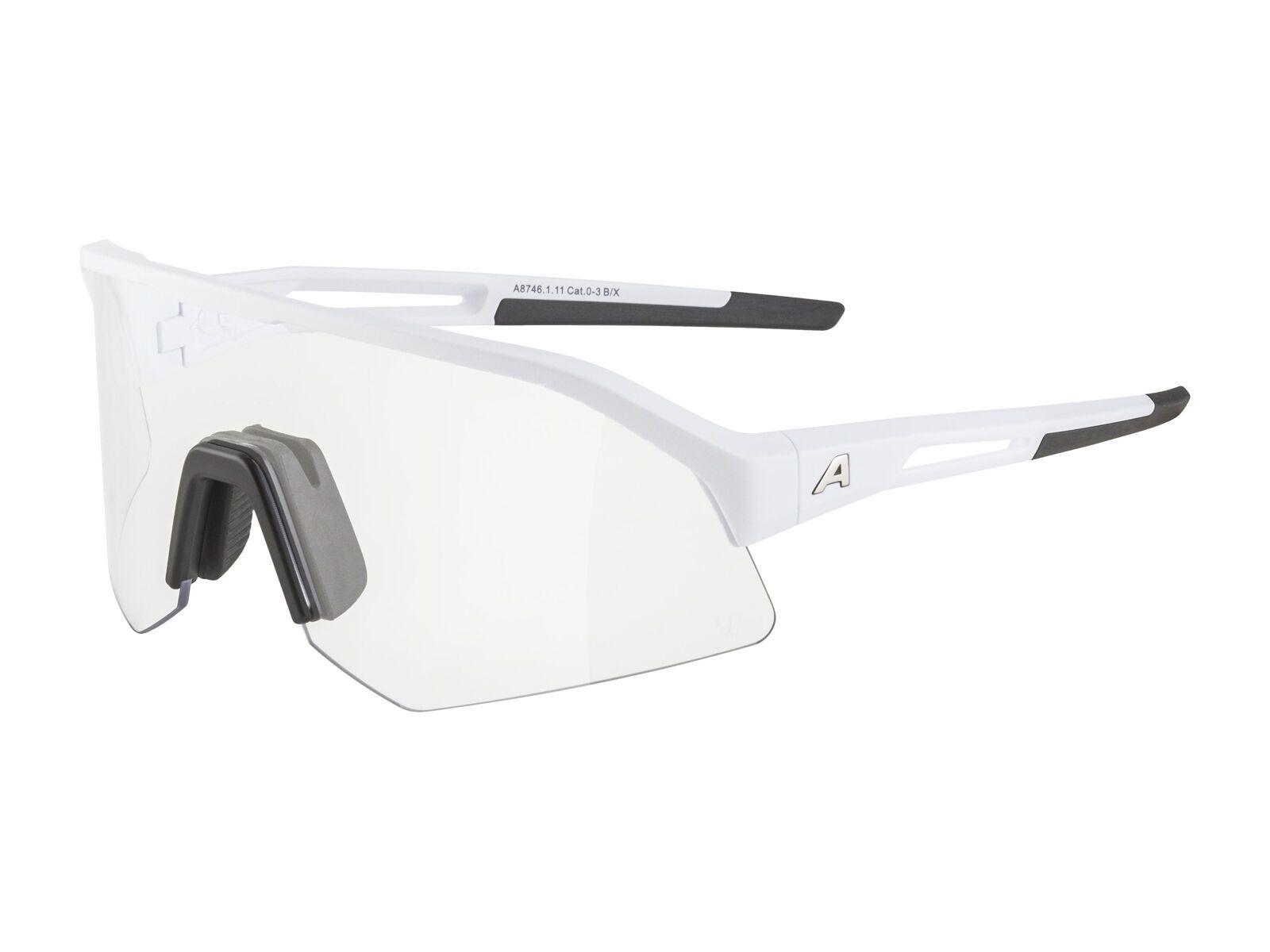 Alpina Sonic HR V, Clear to Black / white matt - Bild 1