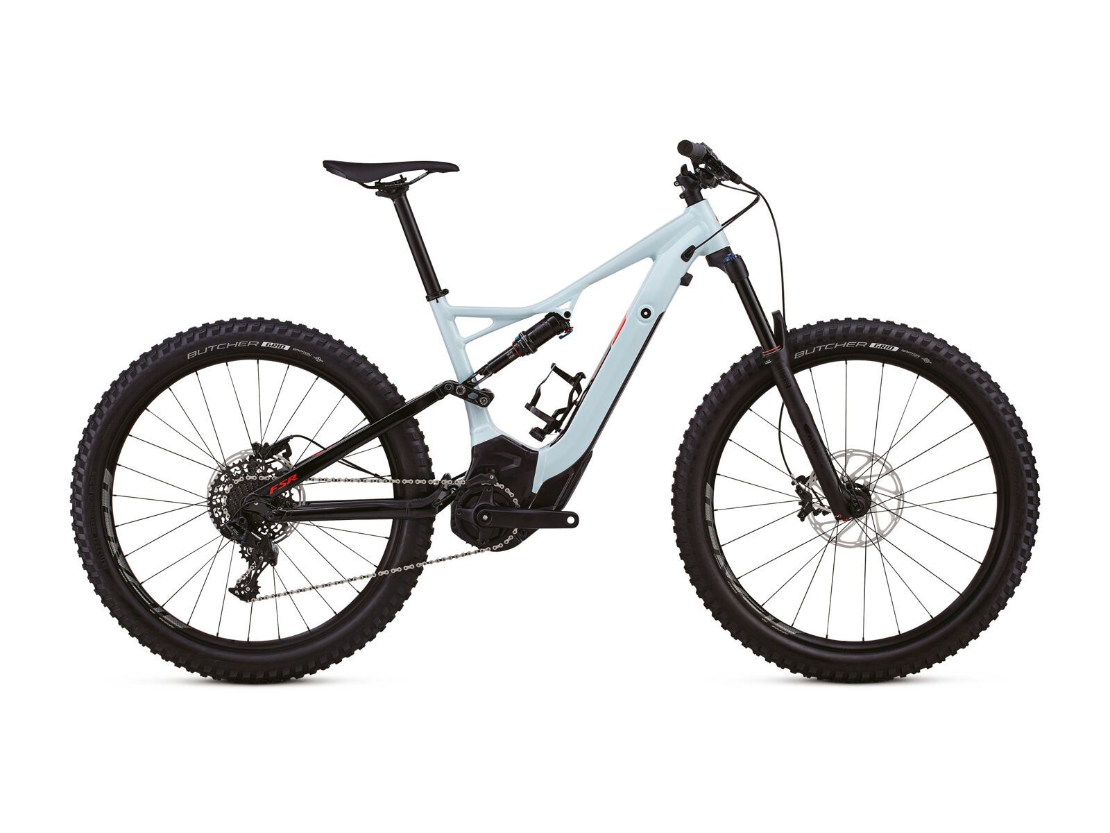 Specialized Turbo Levo FSR 6Fattie, ice blue/rocket red - Bild 1
