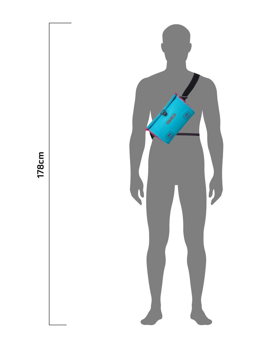 ORTLIEB Velo-Sling Cyber, blue/pink - Bild 10