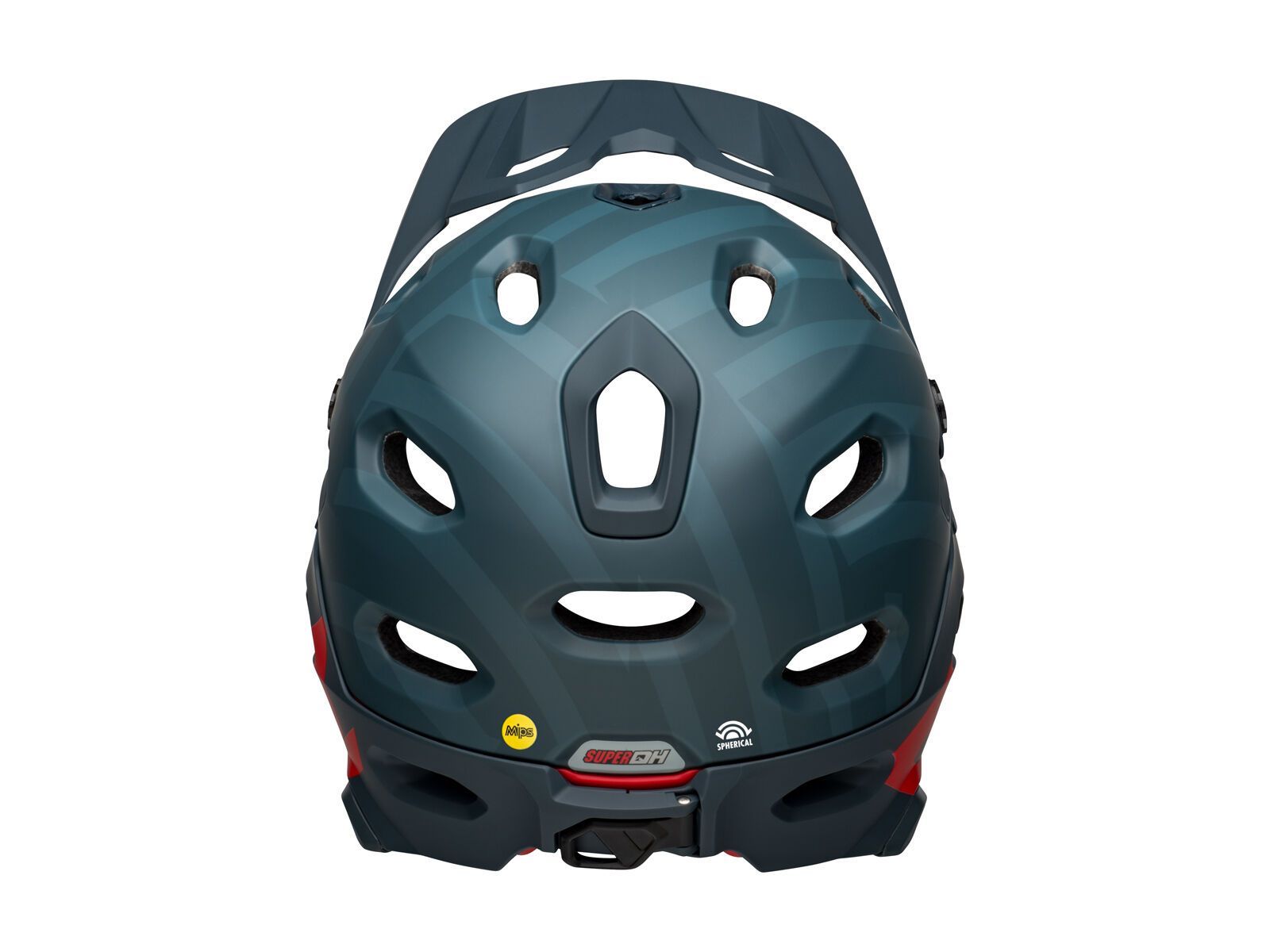 Bell Super DH Spherical MIPS, prime matte blue/crimson - Bild 5