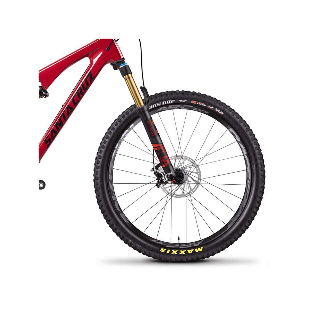 Santa Cruz 5010 CC XX1, gloss sriracha and black - Bild 3