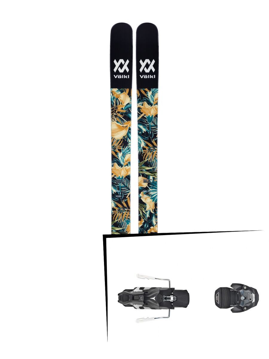 Set: Völkl Bash 116 2018 + Atomic Warden MNC 13 black/black - Bild 1