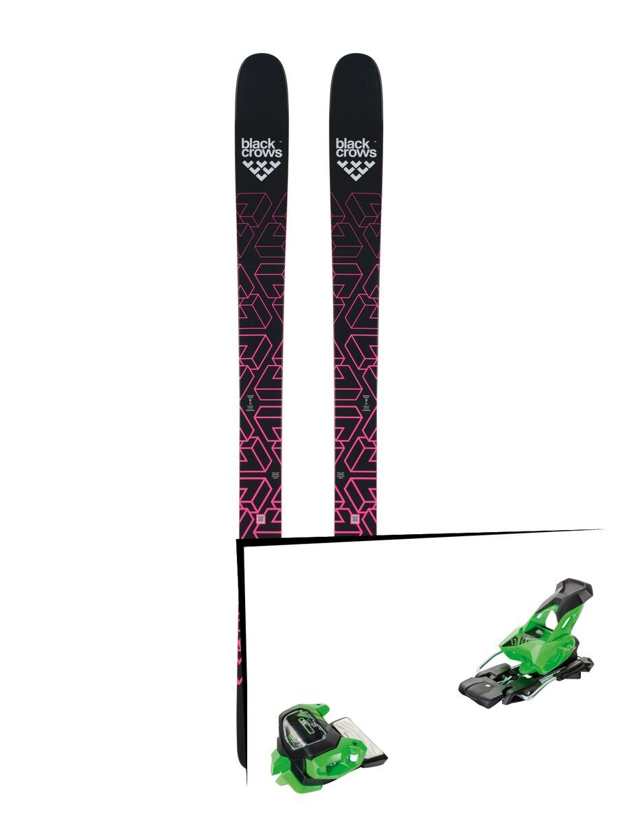 Set: Black Crows Corvus 2018 + Tyrolia Attack² 13 GW green - Bild 1