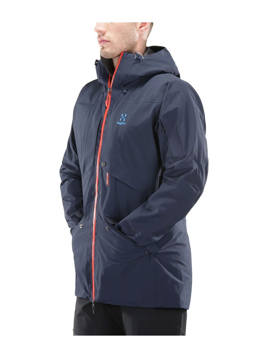 Haglöfs Nengal Parka Men, tarn blue - Bild 3