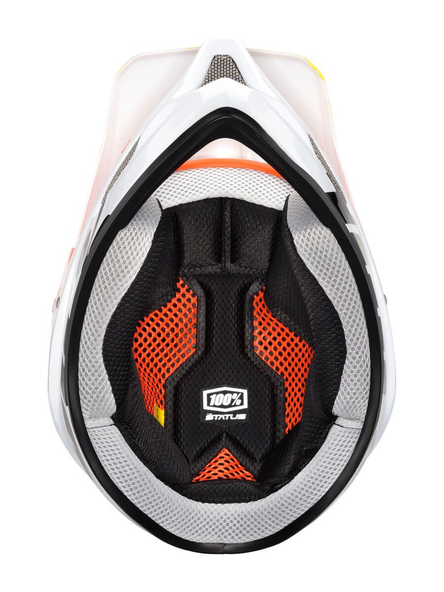 100% Status DH/BMX Helmet, d-day white - Bild 5