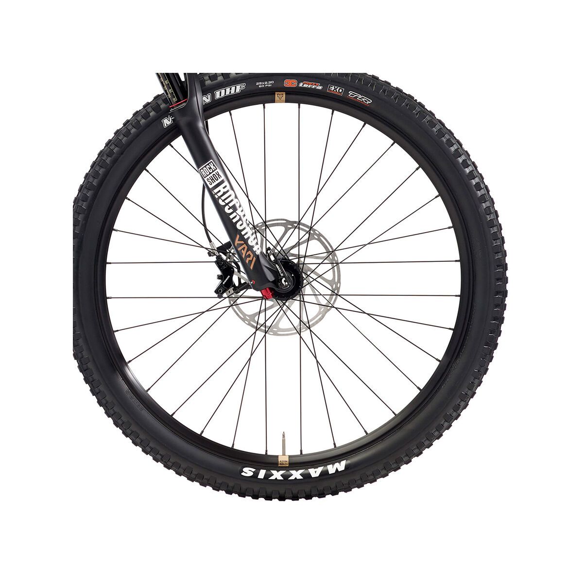 Kona Process 153 AL/DL 29, matt black w/ white & copper decals - Bild 3